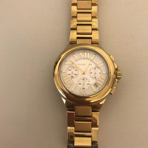 Gold Michael Kors watch